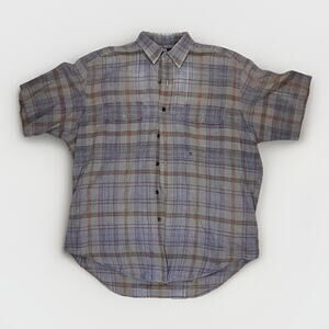 Polo Ralph Lauren Shirt Mens XL Madras Plaid Short Sleeve